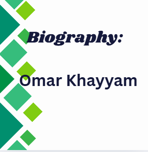 Omar Khayyam- حکیم عمر خیام نیشابوری- زندگینامه و نقل قول