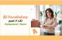 CEFR (B1) Vocabulary- part 5(A)- English Proficiency- واژگان آنگلیسی سطح B1 براساس استاندارد CEFR