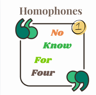 Homophones (1)- کلمات هم آوا  