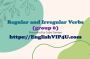  irregular verbs (group 6)- |افعال بی قاعده (6) با معنی و مثال