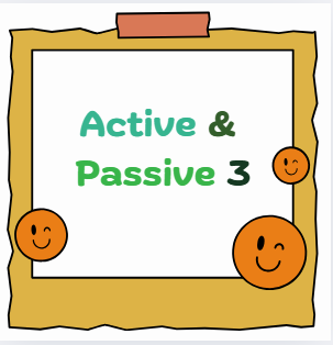 کوییز معلوم و مجهول 1 و 2- Active & Passive
